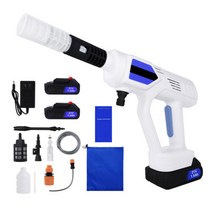 ALL! 전동드릴렌치 라쳇나사드라이버 네일건분무기 직쏘와셔 US, Pressure Washer + 2 Battery