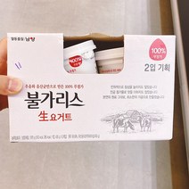 남양 불가리스 생요거트 기획 435g x 2입, 종이박스포장, 2개