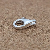 딸럽 925실버 개고리 붕어장식 마감장식 팔찌재료은장식 비즈재료 DIY 악세사리 부자재 은팔찌 만들기 은목걸이 은92 팔찌 목걸이 마감 장식, 7mm