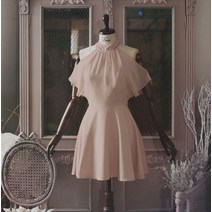 반팔 플라워 쉬폰 원피스 박신혜 송혜교 김남주 고혜란 손예진 연예인 드레스