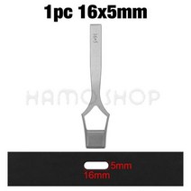 1pc 벨트 밴드 타원형 구멍 펀치 도구 스테인레스 스틸 수동 DIY 가죽 공예 플랫 펀치 스티칭 스트랩 편원 커터 치즐 도구, 16x5mm