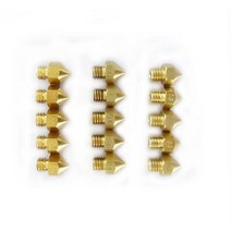 3d스캐너 3d스캔 5개/몫 3D 프린터 압출기 노즐 1.75mm 필라멘트 크기 0.2mm ultimaker MK7 MK8 Reprap tmc, 14 Rose Gold