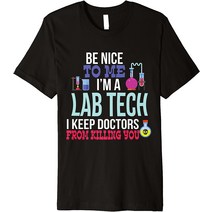 볼링유니폼 볼링티셔츠 볼링티 Laboratory Technician Gift Funny Medical Lab Tech T-shirt