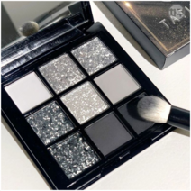 차쿠 스모키메이크업 섀도우 블랙 9색 펄스모키 워터프루프 블랙아이섀도우, 1개