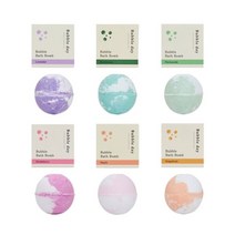 버블데이 배쓰밤 입욕제 6종 택1, 스트로베리 80g