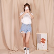 촬영 스크린 스튜디오 커튼 방송 유튜브방송, 1x1.2m, 살구