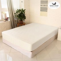 클래식 순면 홑겹 매트리스커버 퀸 Q