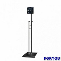 ForU457 판넬거치대 반제 스탠드 폴 사각흑색베이스 파이 철재스탠드 간판 안내판