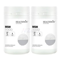 헬스윈 식이유황 MSM 1000mg 150캡슐 2개 + 사은품
