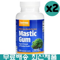 자로우 매스틱검 재로우 포뮬러스 메스틱검 메스틱 매스틱 껌 검 120정 X 2팩, 2개