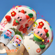 커비 파츠 세트 별의커비 위비츠 6가지 3D 피규어 신발꾸미기, 아이스커비