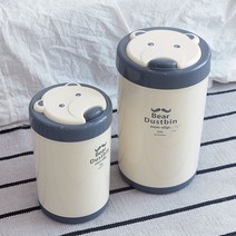 베어 버튼 휴지통 소 10L(랜덤)