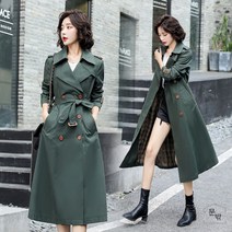 결혼식하객룩 휴양지원피스 승무원트렌치코트 카키