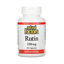 내추럴팩터스 루틴 Rutin 250mg 90정 회화나무 추출 아스코빅애씨드