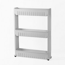 트롤리 간식팬트리 슬림 틈새선반 3단 밀당 대피공간선반, 상세페이지 참조