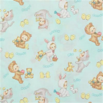 퀼트게이트 프린트원단 소품 작품용 원단 퍼니 퍼니 캔디 13 6종 모음 - 1/4yd, 13C 민트