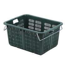 대신프라스틱 플라스틱바구니 운반상자 모음 다양한 바구니, 20.운반1호 녹색(철고리포함)