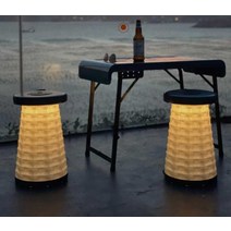 접이식캠핑의자 휴대용 야외 불빛 조명의자, F