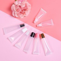 셀프천사 파운데이션 공병 공 용기 비비 크림 립 밤 치약 튜브, 1개, 블랙-15ml
