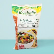 지중해 야채믹스 2.5kg 냉동 호박 가지 홍피망