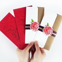 머니클립 용돈봉투 카네이션 2개입