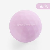 1+1 로라스타 경근막 땅콩볼 점프수트 실리콘 어깨경추 남녀 근막구 마름모꼴 요가, 연보라
