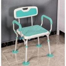 목욕 의자 노인 환자용 샤워 접이식 화장실 욕실 목욕카 어르신 장애인 요양원, 오렌지