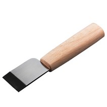 초승달 손 피할 구두 칼 가죽 공예 다목적 절단 도구 오른손잡이 왼손잡이용, 오른손잡이용 - 사선형+일자형 칼