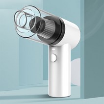 ANKRIC 휴대용 핸디청소기 차량용청소기 소형무선청소기, 화이트, YL-1208