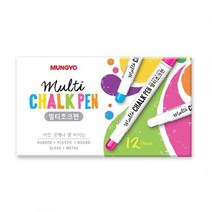 정학이형 officeone문교 멀티초크펜 단색 낱개 1자루 분필 물백묵 흰색펜 보드마카, 백색