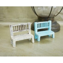 앤틱 마블 미니어처 벤치 인테리어 소품 신혼집꾸미기