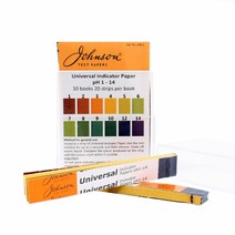 테스트페이퍼 북형 200매 산도측정 PH스트립 PH테스터, 200개