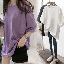 셀러허브 여성패션 [오노마] ONM 여자 여름 무지 스판 실켓 아이스 라운드넥 반팔티