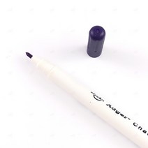 봉제용 초크 펜 마커 표시 물제거 얅은심 다양한 컬러 수성펜, 핑크