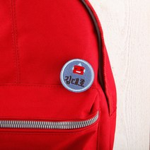 디자인아지트 주문제작 자수와펜 쪼꼬미4040, 1개, 13_오리-원형핀