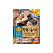오뚜기 혼밥 오즈키친 햄치즈무스비 500G 엄마손맛 자취템 소풍 피크닉 한끼식사 바쁜아침식사, 12개