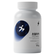초월마카 남자 활력 필수 4대성분 마카 아르기닌 야관문 아연 초고함량 건강환, 1개, 100g