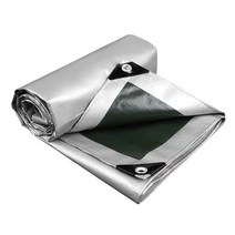 방수천막 천막원단 야외천막 0.32mm PE 타포린 비 천 야외 정원 식물 창고 보트 자동차 트럭 천막 방수 그늘 항해 애완견 지붕 커버 2x2m3x5m, [08] 3x4m, [02] Army green silve