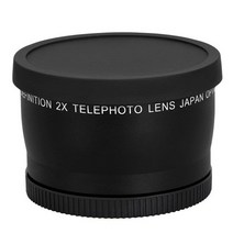 캠코더렌즈 카메라렌즈 58mm 2.0X 전문 망원 렌즈 캐논 5D/6D/60D/ 350D / 18-55MM, 01 기타 (ae˚) frequ