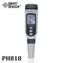 측정 PH818 PH 테스터 전문 pH 수질 휴대용 펜 유형 미터 산도 측정기 수족관, 01 PH818