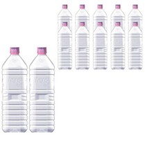 롯데칠성 아이시스 8.0 ECO 무라벨 1.5L X 12 부족시 유라벨 미니 생수 가정 먹는 물 배달, 단품