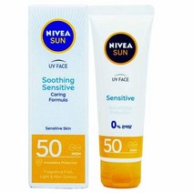니베아 선 페이스 수딩 센시티브 선크림 SPF 50+ PA++++