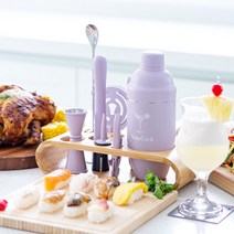 홈콕 칵테일 쉐이커 세트, 바이올렛, 1세트