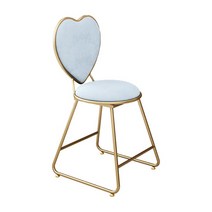 카페 인테리어 포인트 벨벳 플라스틱 라탄 철제 투명 의자, 스카이블루