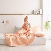 바닐라빌리지 헨트 순면 슈퍼라이트 차렵이불 SS/Q