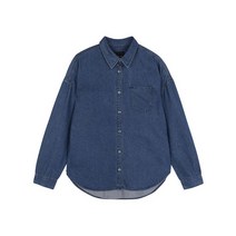 버커루 유니 기본 데님셔츠 M/L톤(B193DS110M)