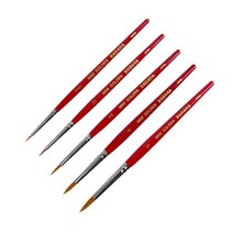 [바바라] 세필붓 미니골든 5본조