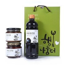 행복나눔터 1월18일 오전9시까지 결제시 명절전출고 선물세트1호 와송간장900+와송된장50..., 옵션선택, 옵션선택