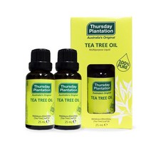 써스데이플랜테이션 Thursday Plantation 티트리 오일 25ml 2개 세트