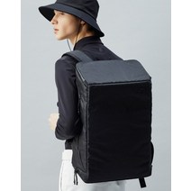 22FW [LONDON CLASS] 블랙 패턴 프리미엄 경량 라운딩 백팩 DGGF2F603BK, XXX